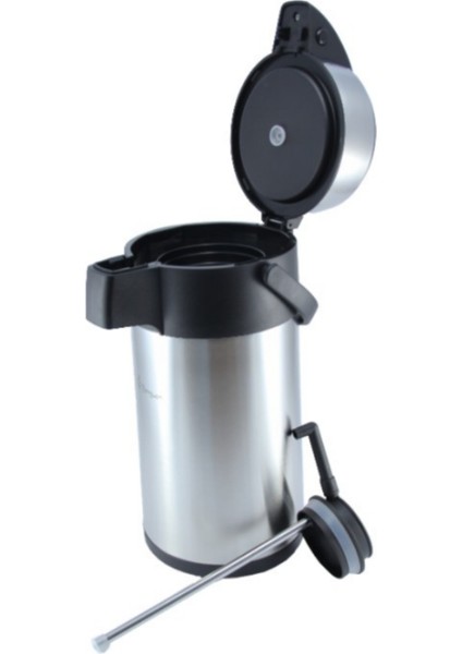 Çelik Kapaklı Pompalı Termos 3 Lt PNG-1230(A) fırsatları