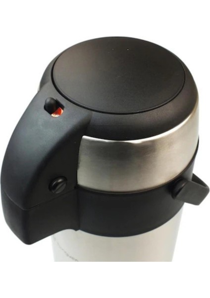 Çelik Kapaklı Pompalı Termos 3 Lt PNG-1230(A)