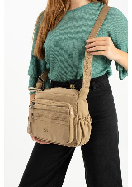 Kadın Postacı Çanta 26*21 cm Hafif Poliamid Su Itici Yumuşak Kumaş Çapraz Askılı Omuz Çantası fiyatları