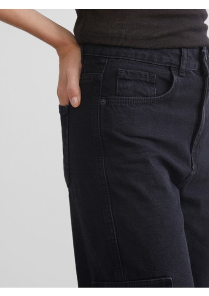 Yeni Sezon Wideleg Kadın Kargo Jean Pantolon modelleri