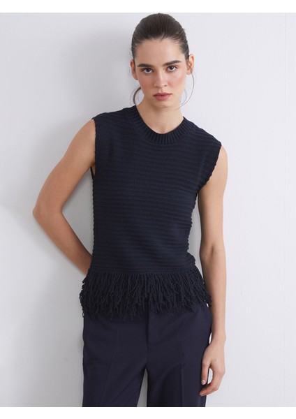 Yeni Sezon Bisiklet Yaka Kadın Triko Süveter