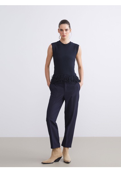 Yeni Sezon Bisiklet Yaka Kadın Triko Süveter fiyatları