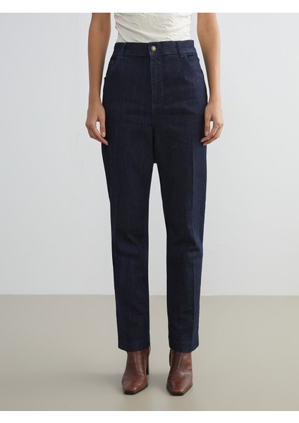 Yeni Sezon Straight Fit Kadın Jean Pantolon fiyatları