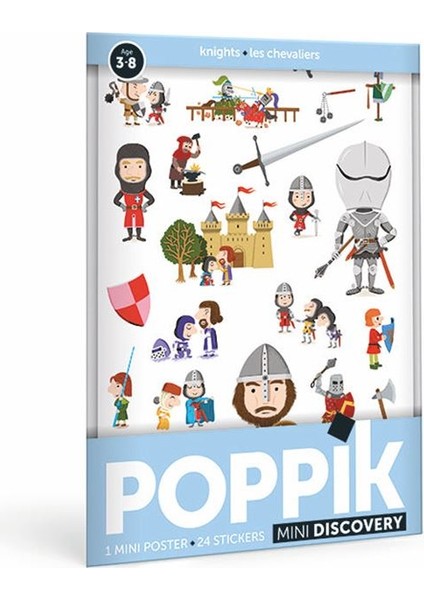 - Sticker Poster Mini Knights fiyatları