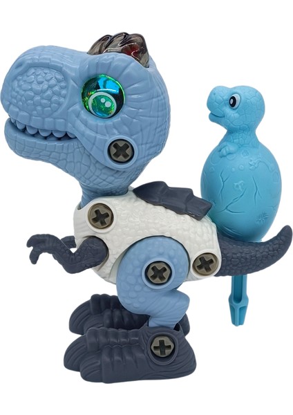 Gokiddy Sök-Tak Dinazor Sesli Işıklı Oyuncak – 71449 | Eğitici Vida Montajlı Dinozor Oyuncak Seti indirimleri