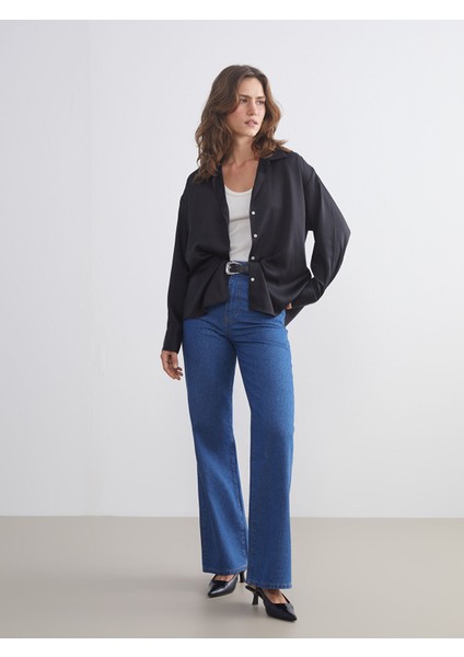 Yeni Sezon Wideleg Kadın Jean Pantolon