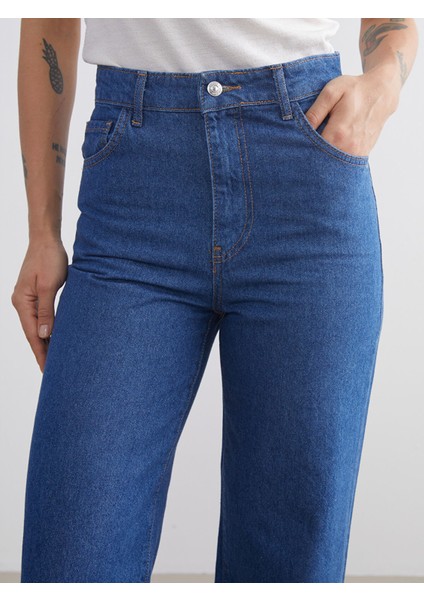 Yeni Sezon Wideleg Kadın Jean Pantolon modelleri