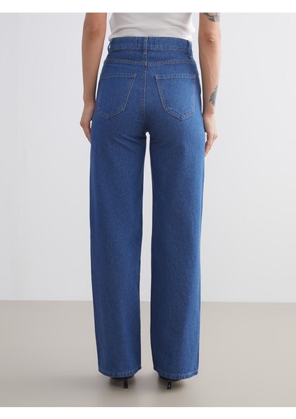 Yeni Sezon Wideleg Kadın Jean Pantolon fırsatları