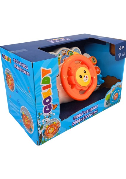 Gokiddy Eğitici Öğretici Erken Eğitim Oyuncak Işıklı Sesli Direksiyon 63159 fırsatları