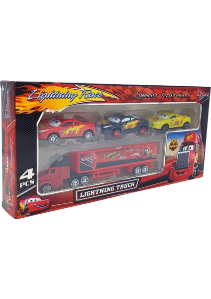 Racer Metal Oyuncak Tır ve Arabalar Seti Spr-50 modelleri