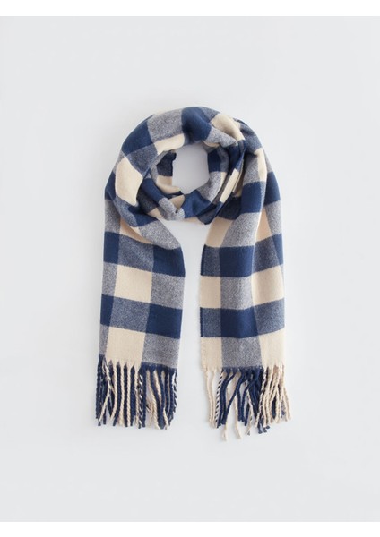 Yeni Sezon Saçaklı Ekose Desenli Kadın Atkı modelleri