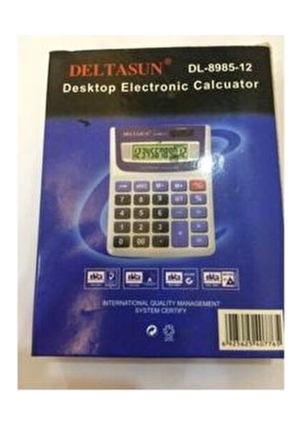 Hesap Makinesi DL8985 12 Haneli Ekran ile Elektronik Kullanım İçin Tasarlandı fiyatları