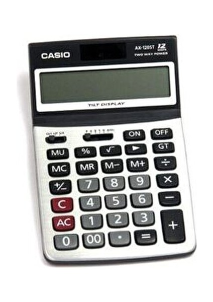 AX-120ST 12 Hane Oynar Başlıklı Masa Üstü Hesap Makinesi modelleri