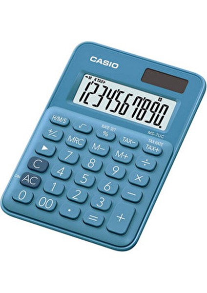 Masa Üstü Hesap Makinesi 10 Haneli Mavi MS-7UC-BU Gelişmiş Ekran Özelliği fırsatları