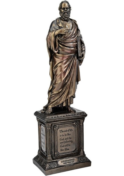 Socrates Filozof Sokrates Figürü 37cm