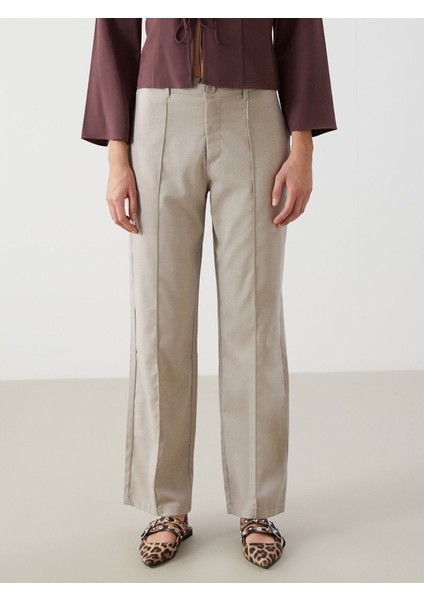 Yeni Sezon Dar Fit Geniş Paça Kadın Pantolon fiyatları