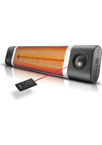 2500 Watt Uzaktan Kumandalı Karbon Infrared Isıtıcı CH2500-RW