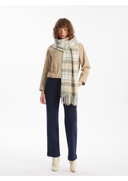 Yeni Sezon Ekose Desenli Kadın Atkı fiyatları