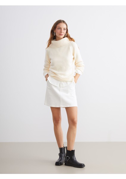 Yeni Sezon Kayık Yaka Kadın Triko Kazak fiyatları