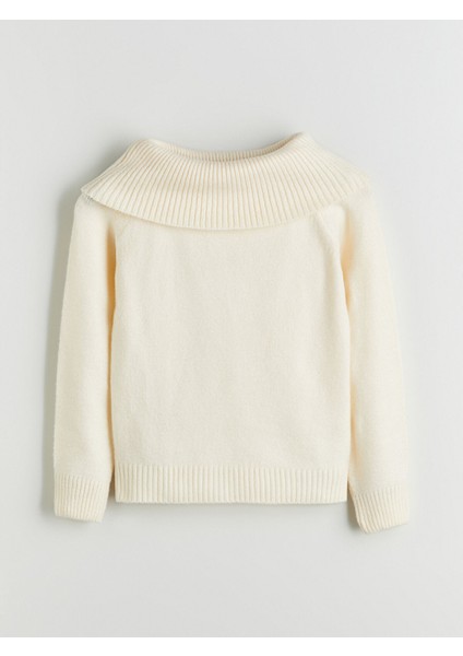 Yeni Sezon Kayık Yaka Kadın Triko Kazak indirimleri