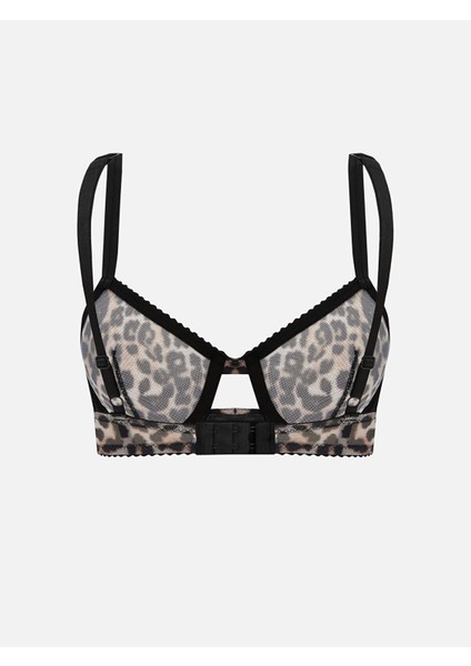 Yeni Sezon Balenli Dolgusuz Leopar Desenli Fantezi Tişört Sütyen fiyatları