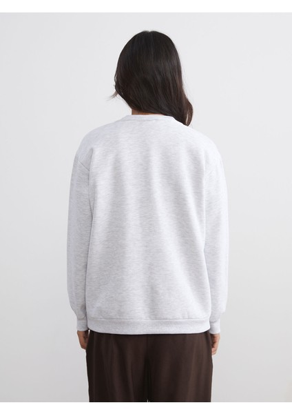 Yeni Sezon Harry Potter Baskılı Oversize Kadın Kalın Sweatshirt fırsatları