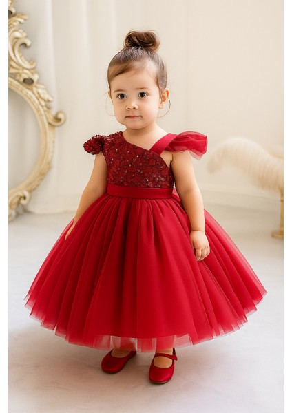 Kız Çocuk Abiye Elbise Tül Prenses Model Doğum Günü Parti Elbisesi fırsatları