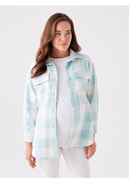 Yeni Sezon Ekose Uzun Kollu Hamile Oduncu Gömlek Ceket fiyatları