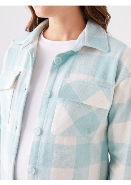 Yeni Sezon Ekose Uzun Kollu Hamile Oduncu Gömlek Ceket fırsatları