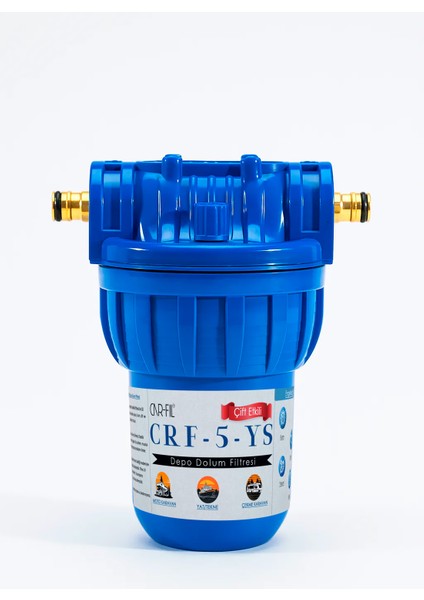 Car Fil Karavan & Tekne Tipi Tortu Tutucu & Kireç Önleyici Su Deposu Dolum Filtresi