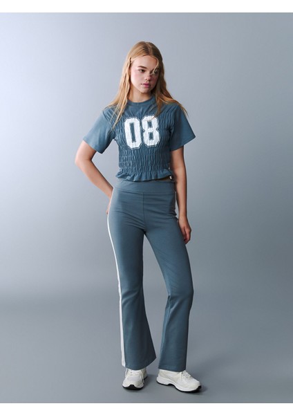 Yeni Sezon Bisiklet Yaka Genç Kız Tişört fiyatları