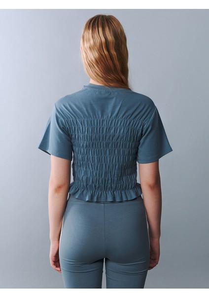 Yeni Sezon Bisiklet Yaka Genç Kız Tişört indirimleri