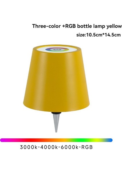 Kablosuz Şişe Lambası Rgb Modlar ve 3 Renk Adımsız Püskürtme Şişe Lambası Gölgesi Çubuklar Için Şarj Edilebilir Şişe Işıkları (Yurt Dışından) fiyatları