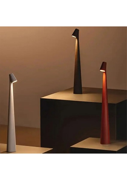 LED Masa Lambası Endüktif Işık Şarj Öğrenme Işığı Yemek Odası Yatak Odası Dekoratif Atmosfer Işığı Için Uygun (Yurt Dışından) indirimleri