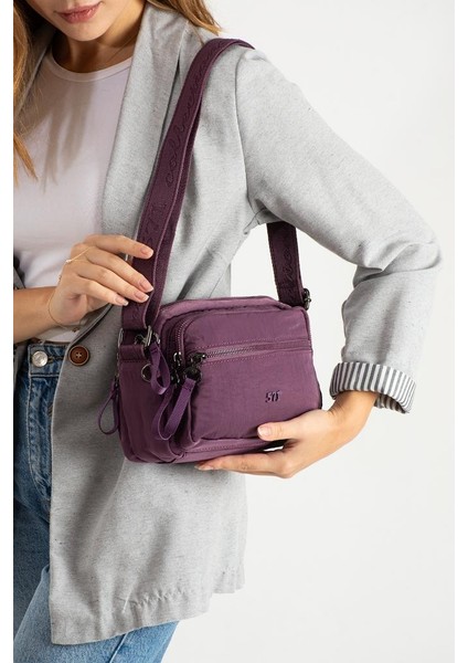 Kadın Postacı Çanta 24*16 cm Hafif Poliamid Su Itici Yumuşak Kumaş Çapraz Askılı Omuz Çantası fiyatları