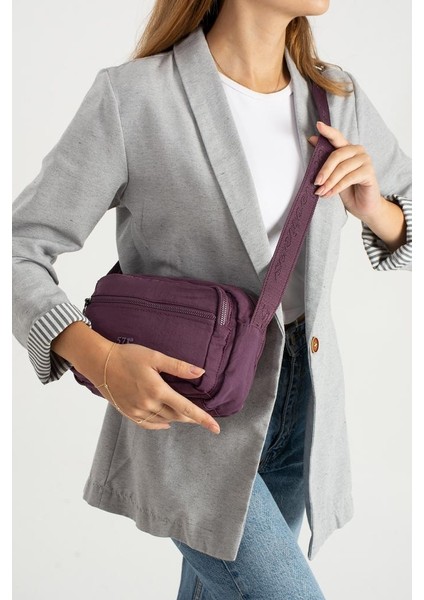 Kadın Postacı Çanta 24*16 cm Hafif Poliamid Su Itici Yumuşak Kumaş Çapraz Askılı Omuz Çantası modelleri