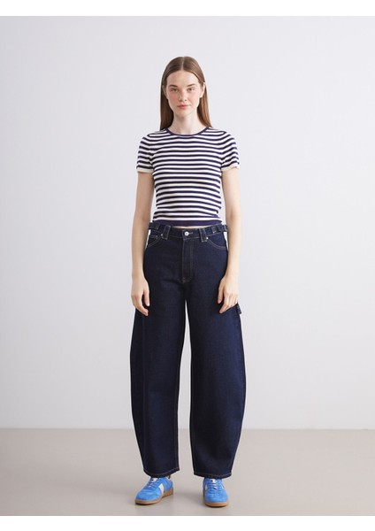 Yeni Sezon Baggy Fit Kadın Jean Pantolon