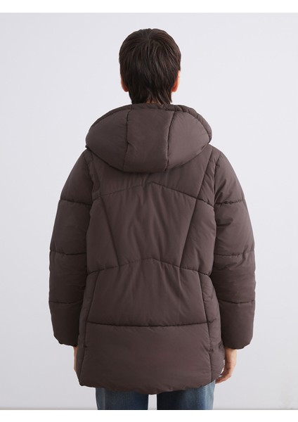Yeni Sezon Kapüşonlu Oversize Kadın Şişme Mont indirimleri