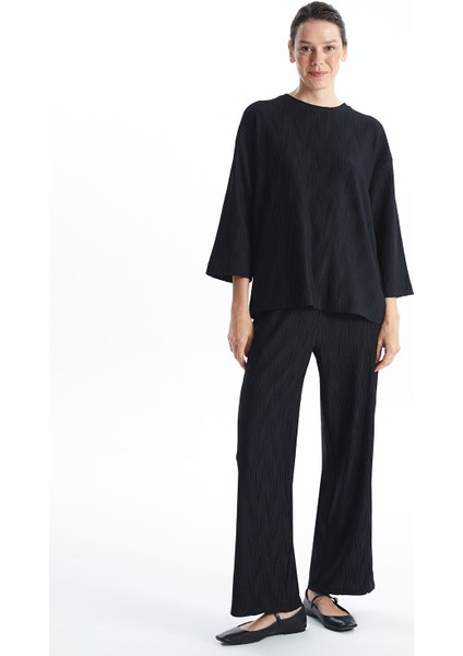 Yeni Sezon Bisiklet Yaka Dokulu Kadın Tişört fiyatları