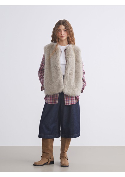 Yeni Sezon Kadın Kürk Yelek fiyatları