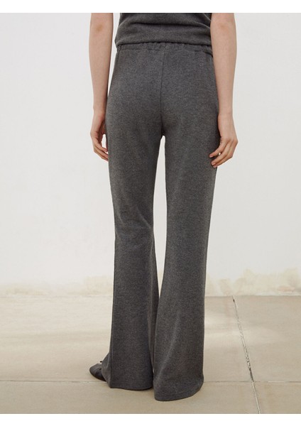 Yeni Sezon Beli Lastikli Kadın Triko Pantolon fırsatları