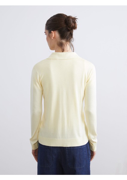 Yeni Sezon Polo Yaka Kadın Triko Hırka fırsatları