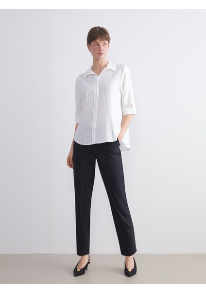Yeni Sezon Loose Fit Çizgili Bluz modelleri