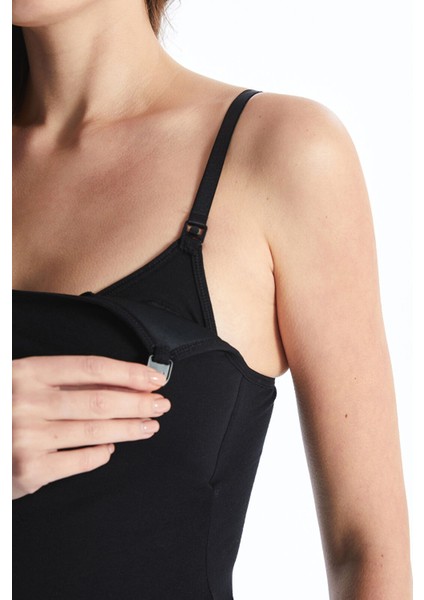 Yeni Sezon U Yaka Düz Askılı Hamile Kuplu Atlet fırsatları