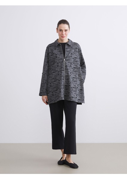 Yeni Sezon Polo Yaka Desenli Kadın Hırka fiyatları