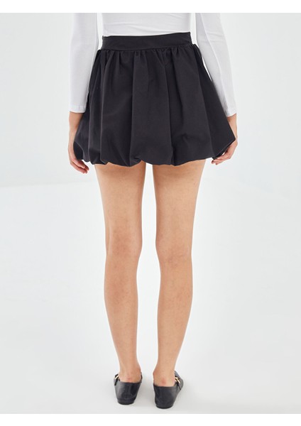 Yeni Sezon Beli Fermuarlı Poplin Kadın Balon Etek fırsatları