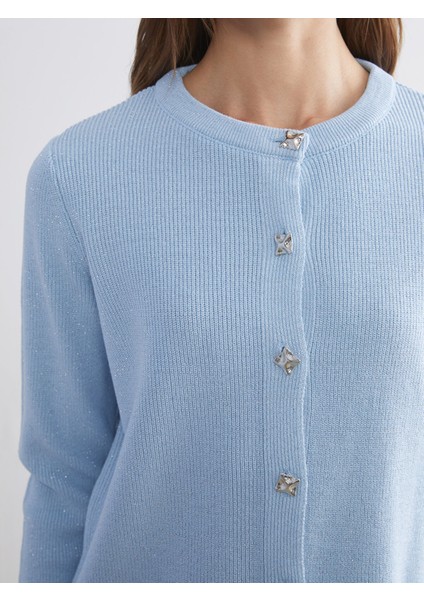 Yeni Sezon Bisiklet Yaka Kadın Triko Hırka modelleri