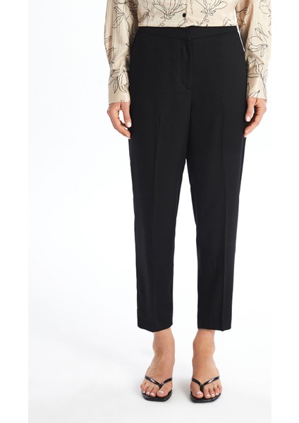 Yeni Sezon Beli Lastikli Standart Fit Kadın Pantolon fiyatları