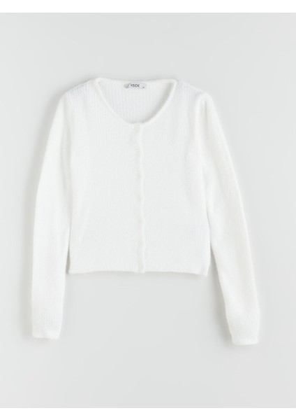 Yeni Sezon Bisiklet Yaka Kadın Triko Hırka indirimleri