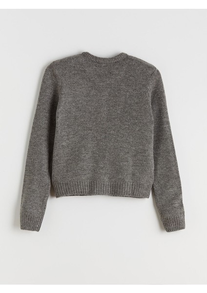 Yeni Sezon Bisiklet Yaka Kadın Triko Hırka fiyatları